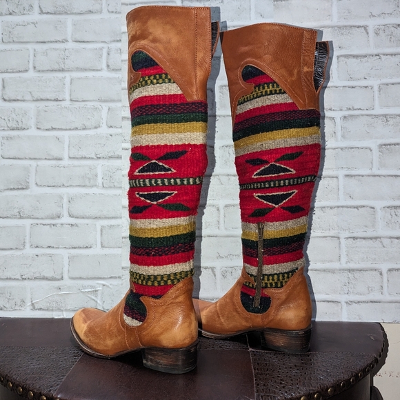 RARE FreeBird Cabal Over the Knee Boots size 8 - Picture 7 of 16